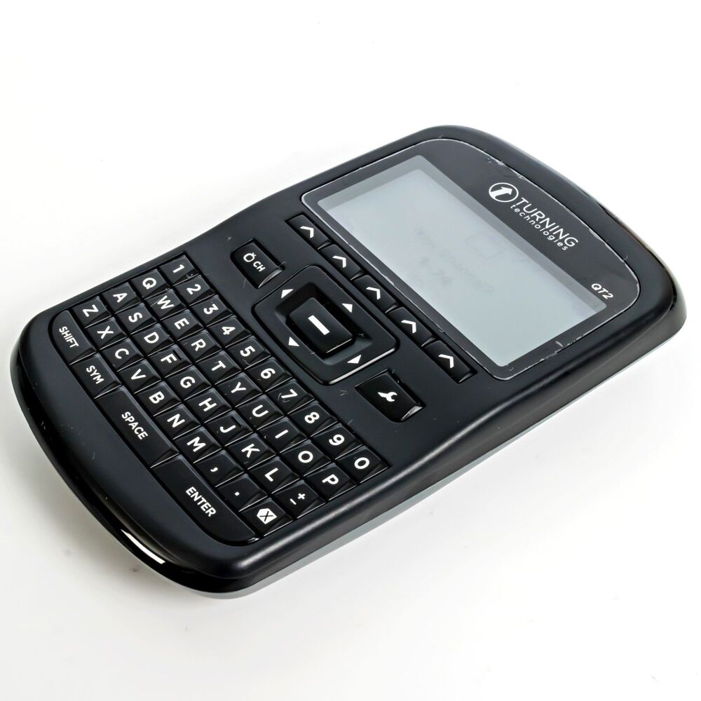 QT2 Response Device Clicker Turning Technologies RCQR-02